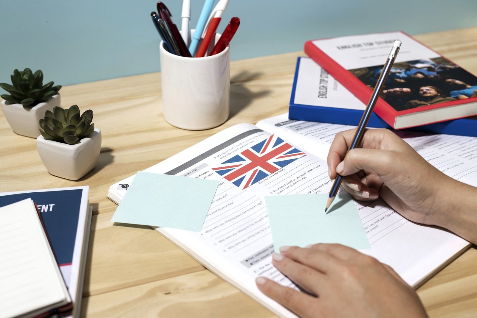 Estudo de inglês para certificações — livro, workspace e preparação direcionada