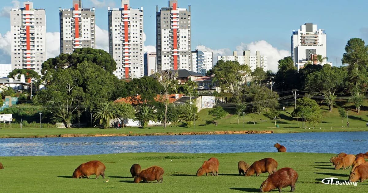 Parque Barigui no Ecoville Curitiba — 140 hectares de área verde na porta do bairro mais sofisticado da zona oeste